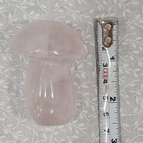 Pink Quartz Crystal Mushrooms - Picture 5 of 5